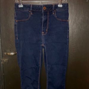 American eagle high rise skinny jeans